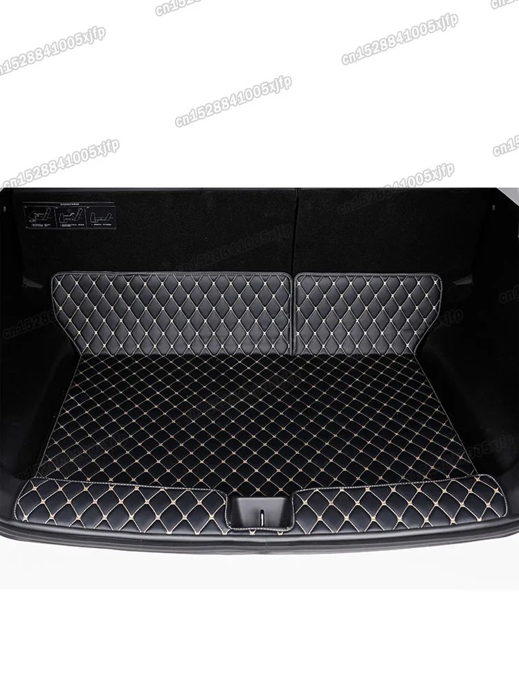 Leather Car Trunk Mat Cargo Liner Carpet for chevrolet captive 2019 2020 2021 2022 2023 baojun 530 rear Boot Accessories cushion