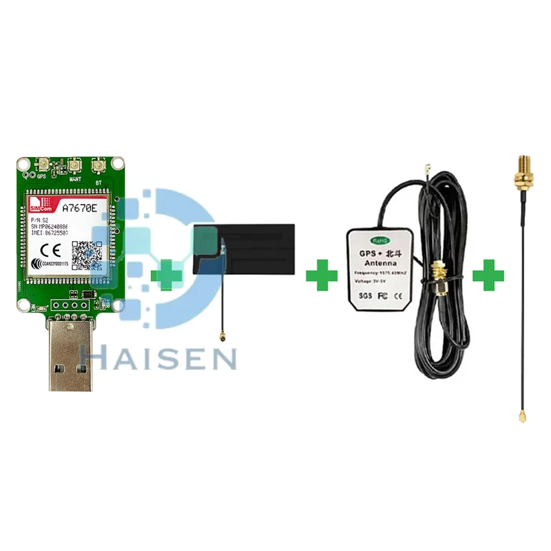 HAISEN SIMCOM A7670E USB Dongle LTE CAT1 2G GPS Module Modem A7670E A7670