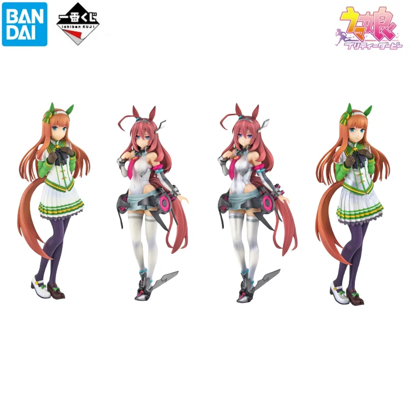 

Bandai в наличии Коллекционные персонажи аниме Pretty Derby Silence Suzuka, оригинальная коробка, гаражный комплект, оригинальная статуя, экшн-фигурка