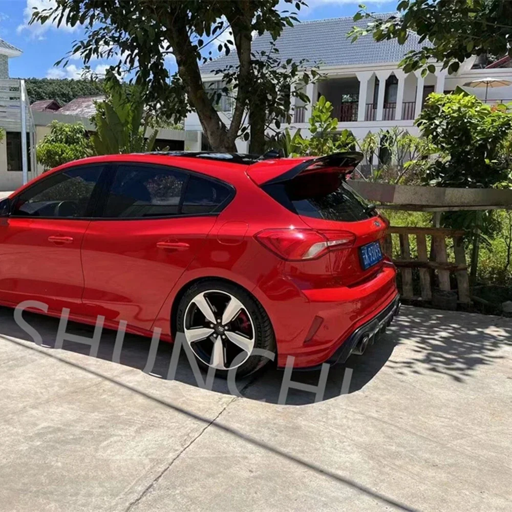 

High Quality Car Rear Trunk Spoiler Lip Boot Wing Lip For Ford For Focus Mk4 Wagon / Estate 2019 2020 2021 Rear Roof Lip Spoiler