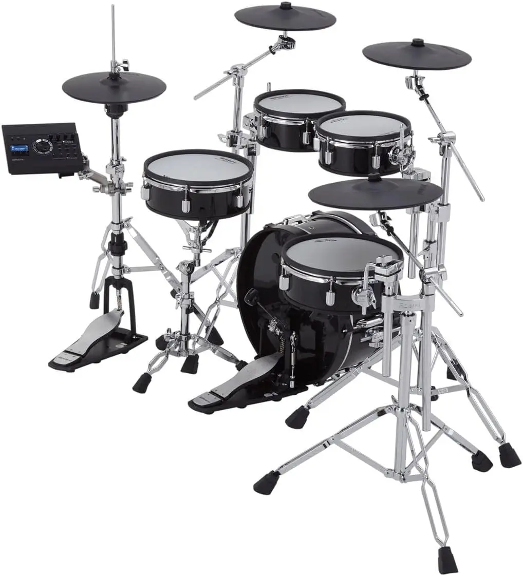 VAD307 V Acoustic Design Space-Saving Drum Kit with Shallow-Depth Shells,