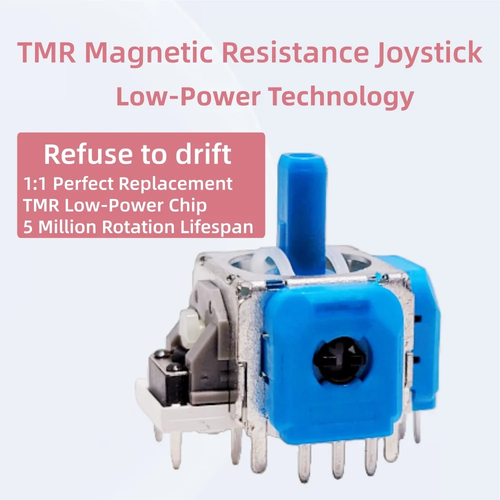 TMR Magnetic Resistance Joystick for Ps5 Hall Joystick for Ps5 Electromagnetic Ic Joystick Direction Rod Accessories