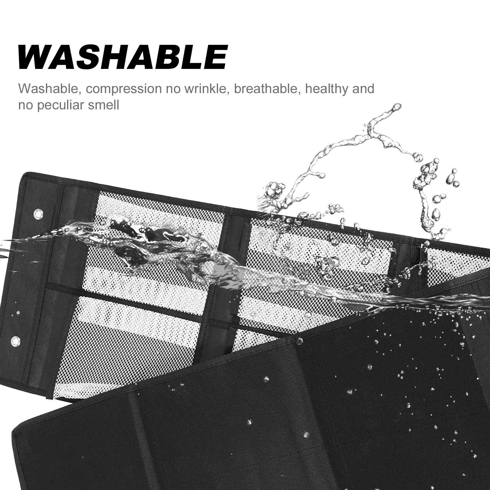 

Storage Jewelry Bag Pockets Organizer for Holding Jewelries Box Hanging Necklace Wall Mount