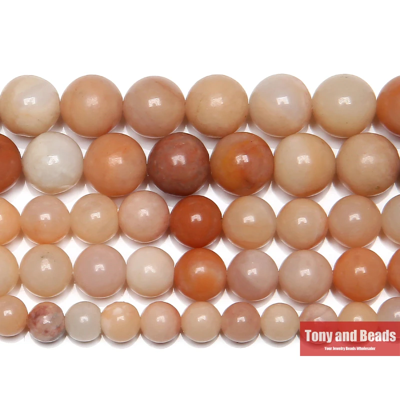 Natural Stone Pink Aventurine Beads In Loose 15\