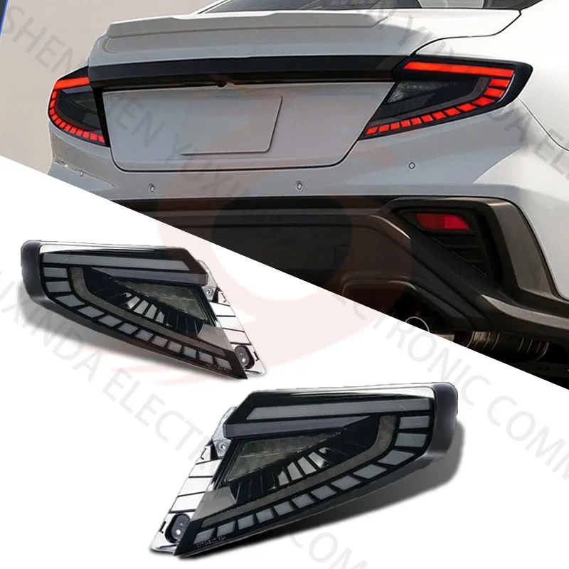 المصابيح الخلفية للسيارة عالية الجودة مناسبة لسوبارو BRZ WRX 2022-2025 تعديل مجموعة الضوء الخلفي LED 22-25
