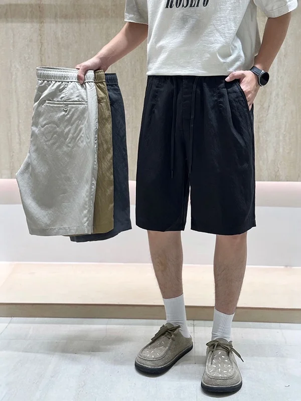 

Новые летние мужские повседневные свободные брюки, винтажные американские прямые брюки со средней талией, молодежный энергетический тренд