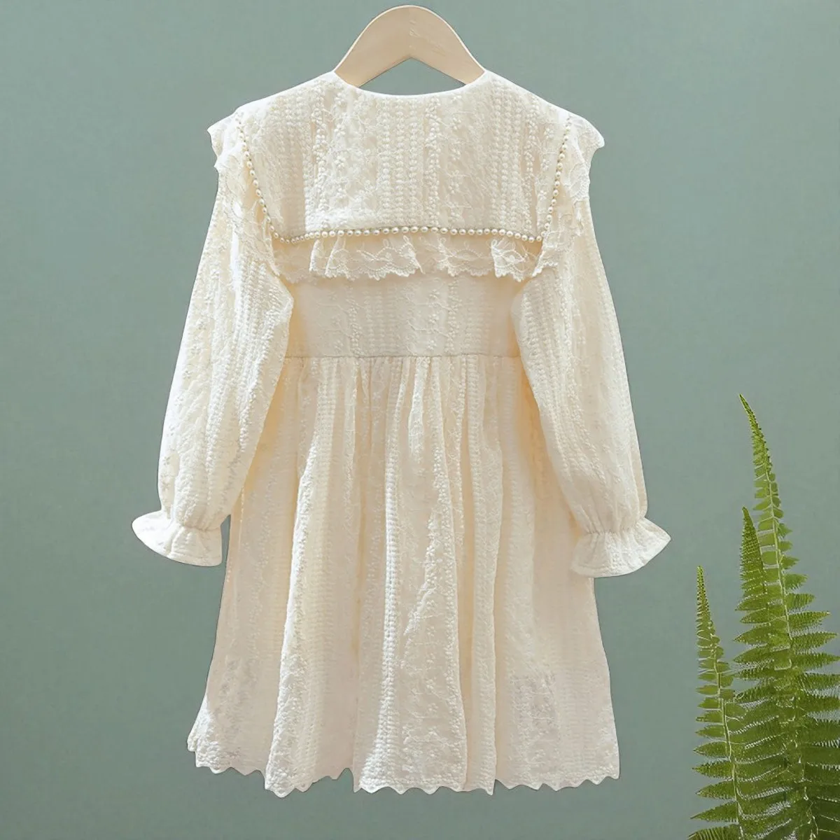 Girls Floral Princess Dresses for Kids Party Outfits Lace Dress Teenagers School Uniform Children Costumes 6 7 9 10 11 13 Years
