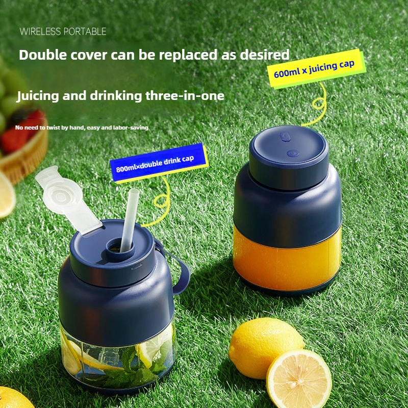 

Large capacity juicer Small household portable juice juicing cup Multifunctional sixteen blades