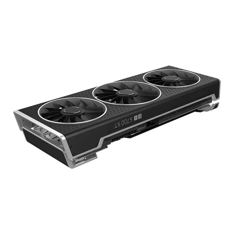 High Performance RX 6700xt Graphic Card GDDR6 12GB Gaming GPU For Desktop Games RX 6700xt Graphics Card With 3 fans Used