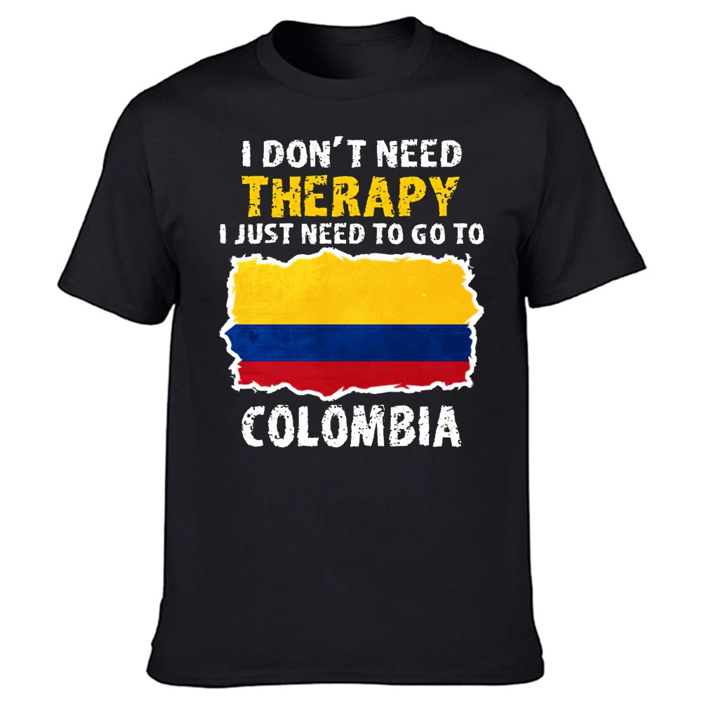 

Funny Colombia Flag T Shirts Graphic Cotton Streetwear Short Sleeve Birthday Gifts Summer Style T-shirt Mens Clothing