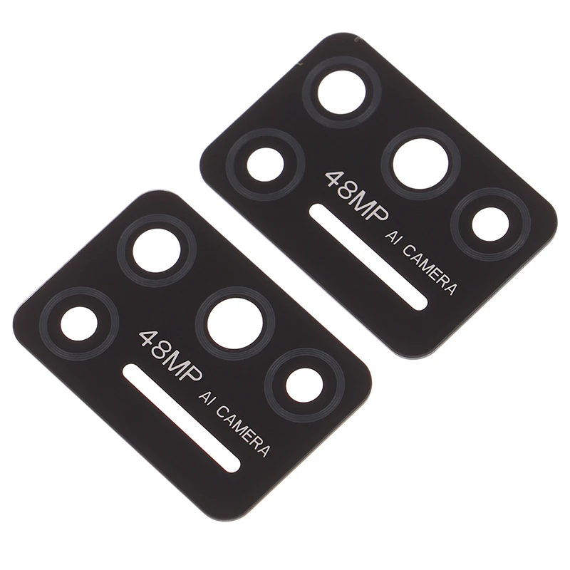 Phone Parts For UMIDIGI BISON Cell Phone Back Glass Camera Lens Flim Repair Accessories Cellphone Rear Back Camera Lens Cover