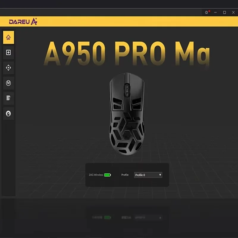 

Daryou A950 E-sports game the third mock examination wireless mouse magnesium alloy PAW3395 charging base