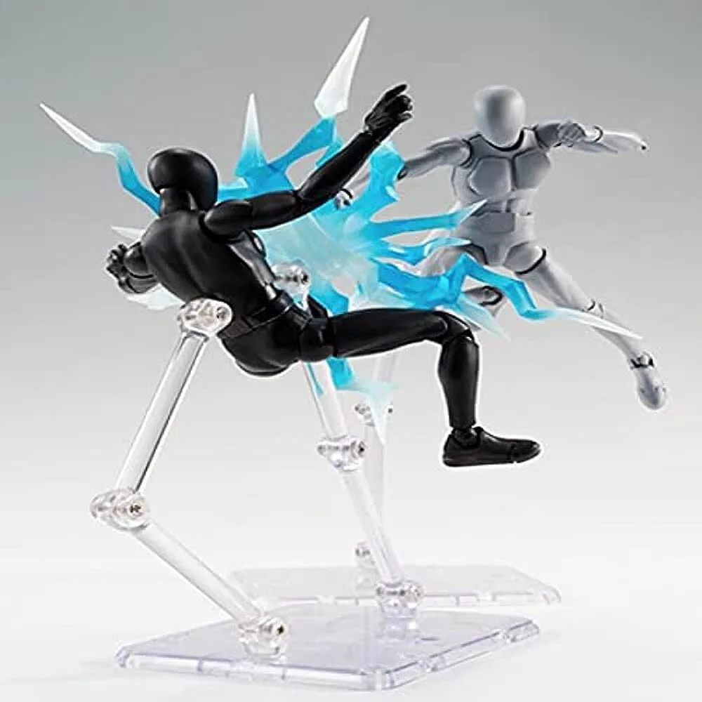 12Pc HG144 Adjustable Action Figure Display Holder Base Doll Model Support Stand