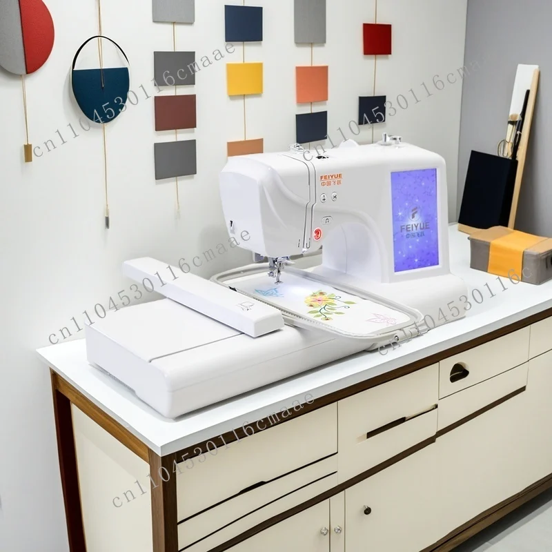 FY-650 Automatic Flat Bed Home Decoration Repair Sewing Machine with 8 Buttonhole Stitches