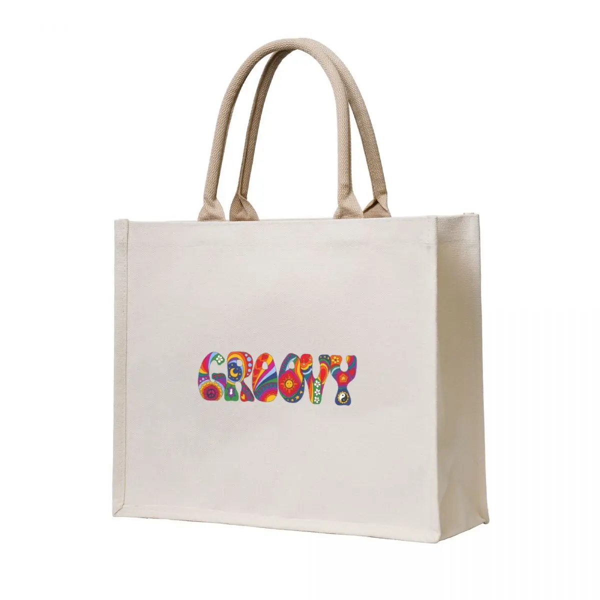 

Psychedelic Groovy Tote Bag tote bags cloth bags Cloth bags Gift