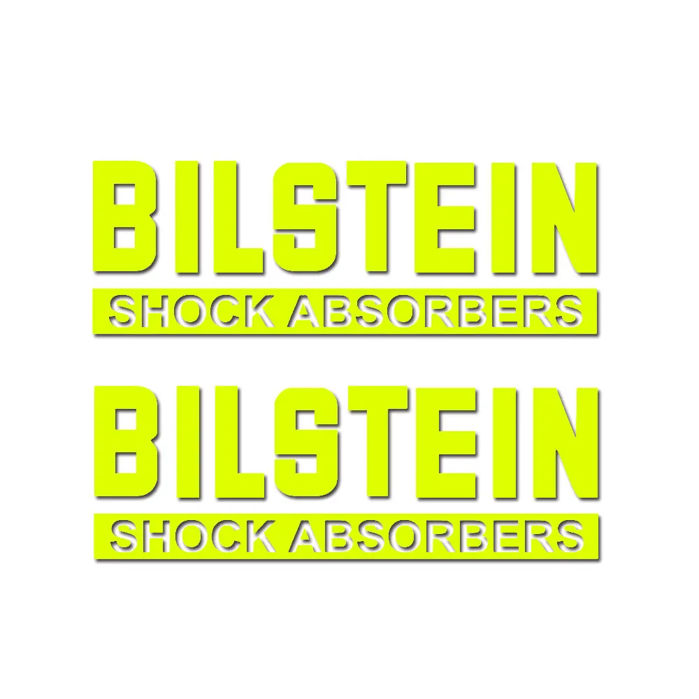X2 For Bilstein Shock Absorber Car Sticker Decal
