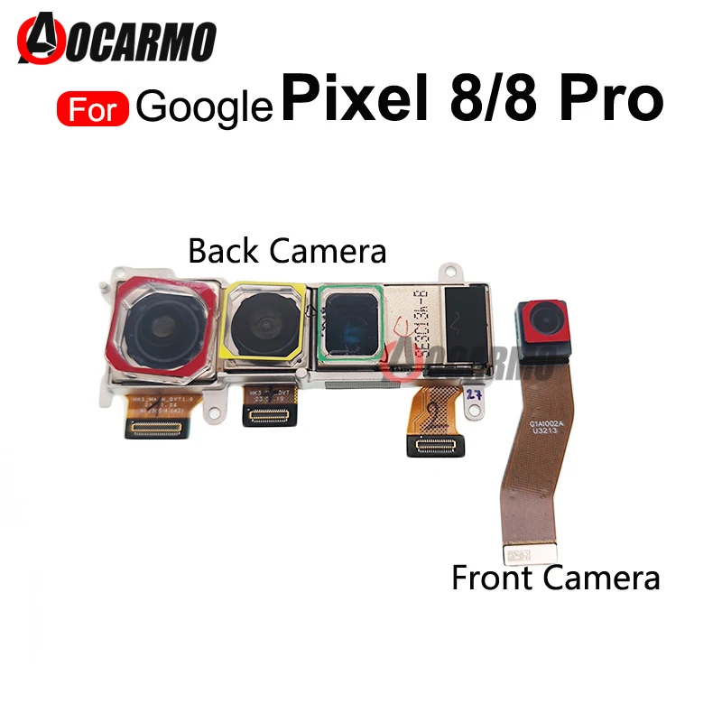 

For Google Pixel 8 / 8Pro Front Facing Camera + Rear Back Main Camera And Wide Cameras Flex Cable Replacment Parts