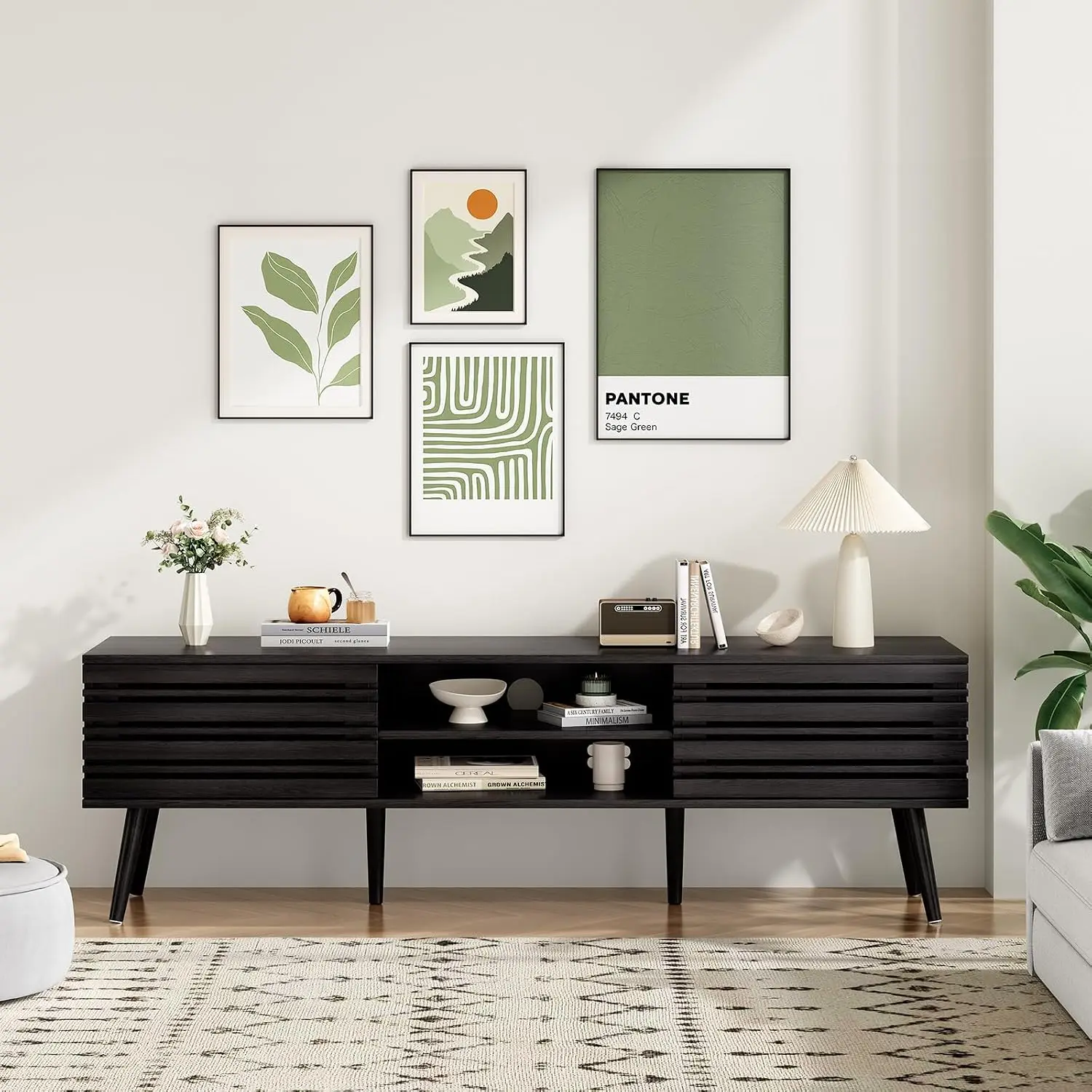 Mid Century TV Stand 70