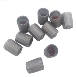 For Nissan for Infiniti TPMS25306 10pcs Auto Car Tire Wheel Grey Long Air Valve Stem Caps Cover Plastic