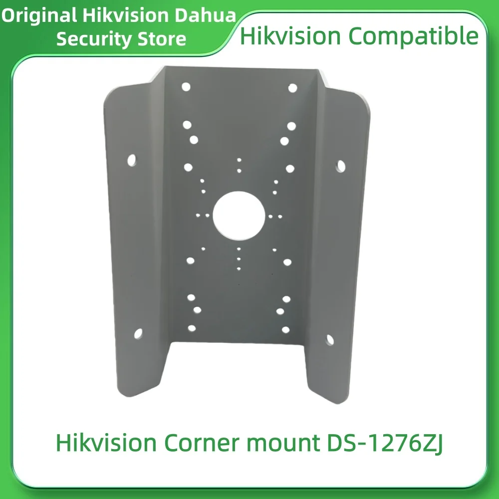 supporto-angolare-in-acciaio-inossidabile-compatibile-hikvision-ds-1276zj-ds-1276zj-sus-per-telecamera-hik-dome-turret-bianco-nero