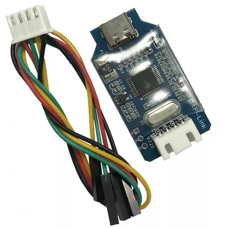 1~50Pcs Compatible J Link OB V8 ARM Debugger Emulator SWD Programmer STM32 Downloader MCU Firmware Flash Development Tool