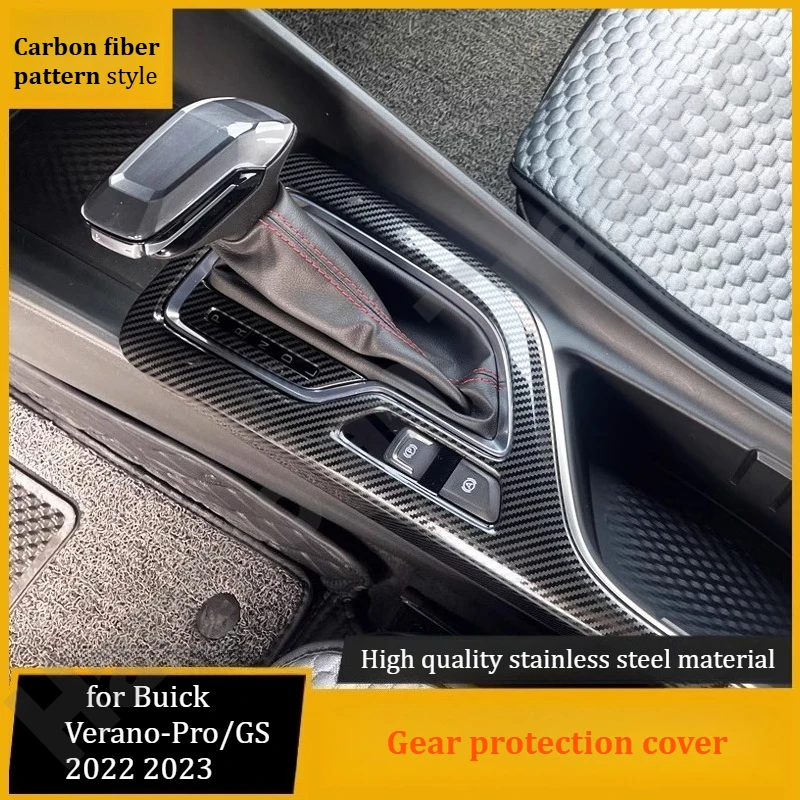 

for Buick Verano-Pro/GS 2022 2023 Gear protection cover/center console panel decorative frame/interior modification accessories
