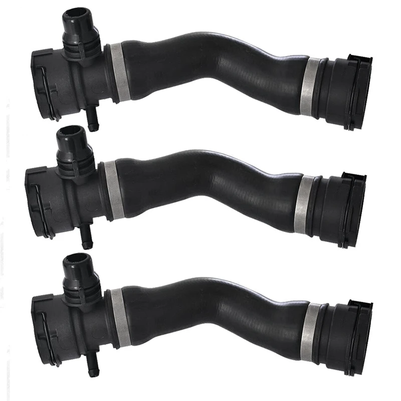 3X 17127531579 Upper Radiator Coolant Hose For-BMW 325I 325XI 328I 328XI 330I Z4 E90