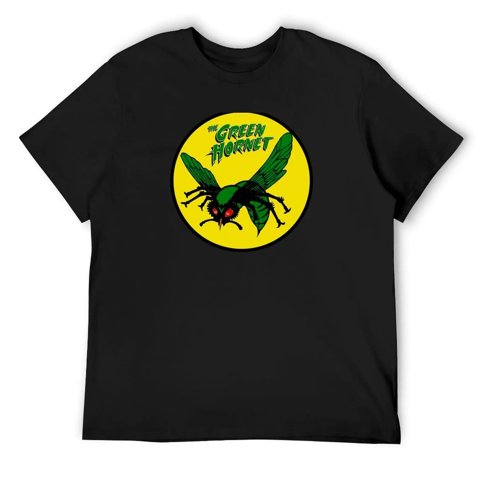 

Funny Green TV Hornet T-Shirt summer clothes baggy shirts cute tops cotton t shirt men