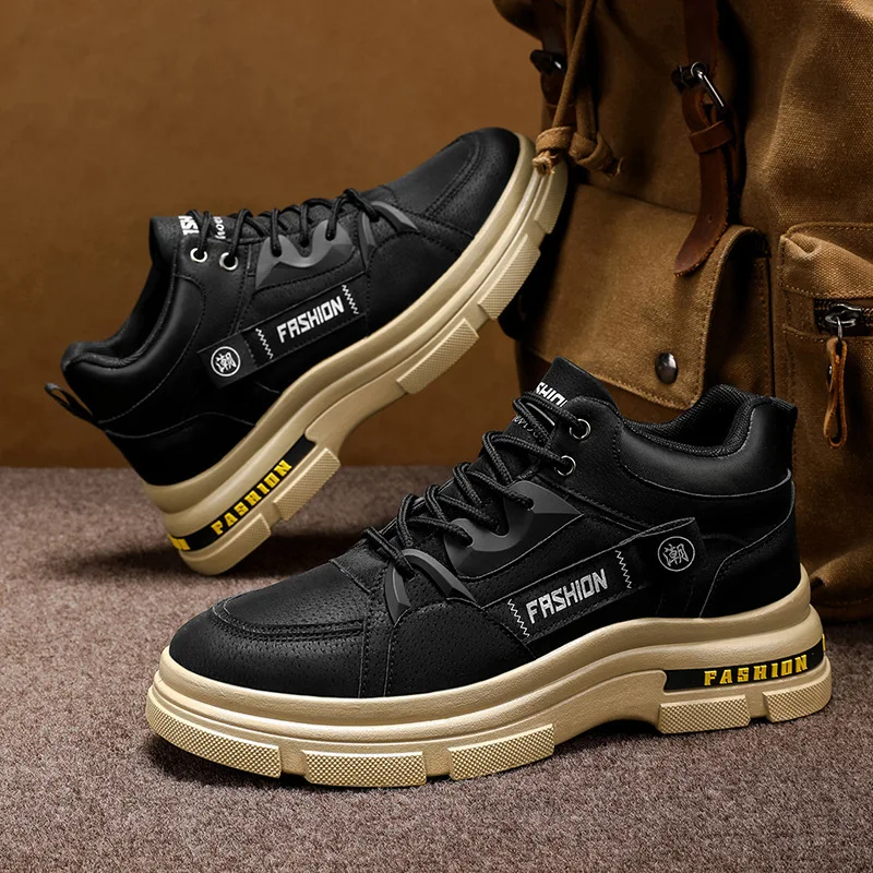 Shoes for Man Low Top Sneakers Lace-Up Sports Casual Shoes Suitable for Gym, Outdoor, Casual Attire - - Comfortable Footwear