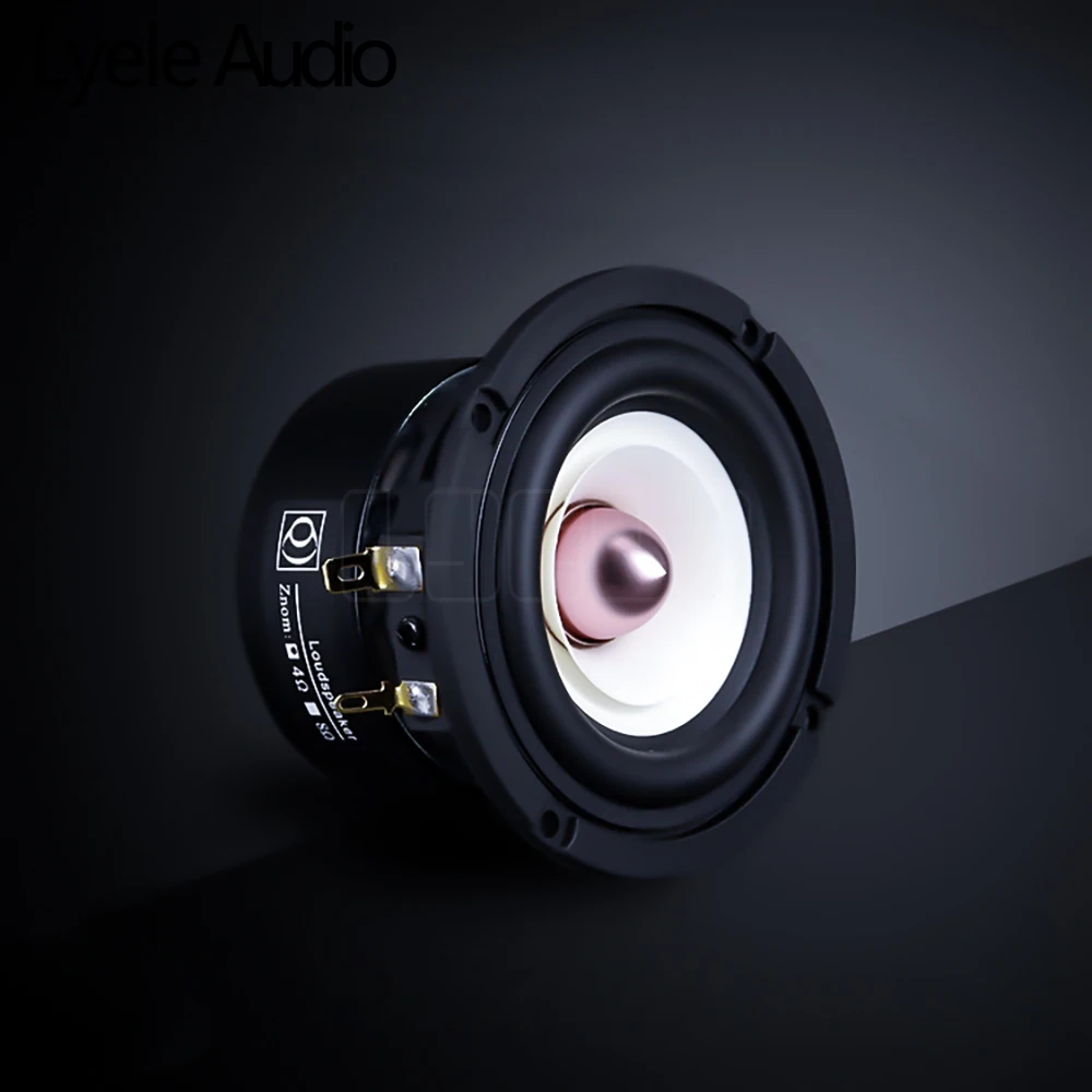 Lyele Audio 3 inch full range speaker 30W HiFi home portable bookshelf speaker 89Db HiFi speaker 4/8Ω tissue fiber Y30 magnet