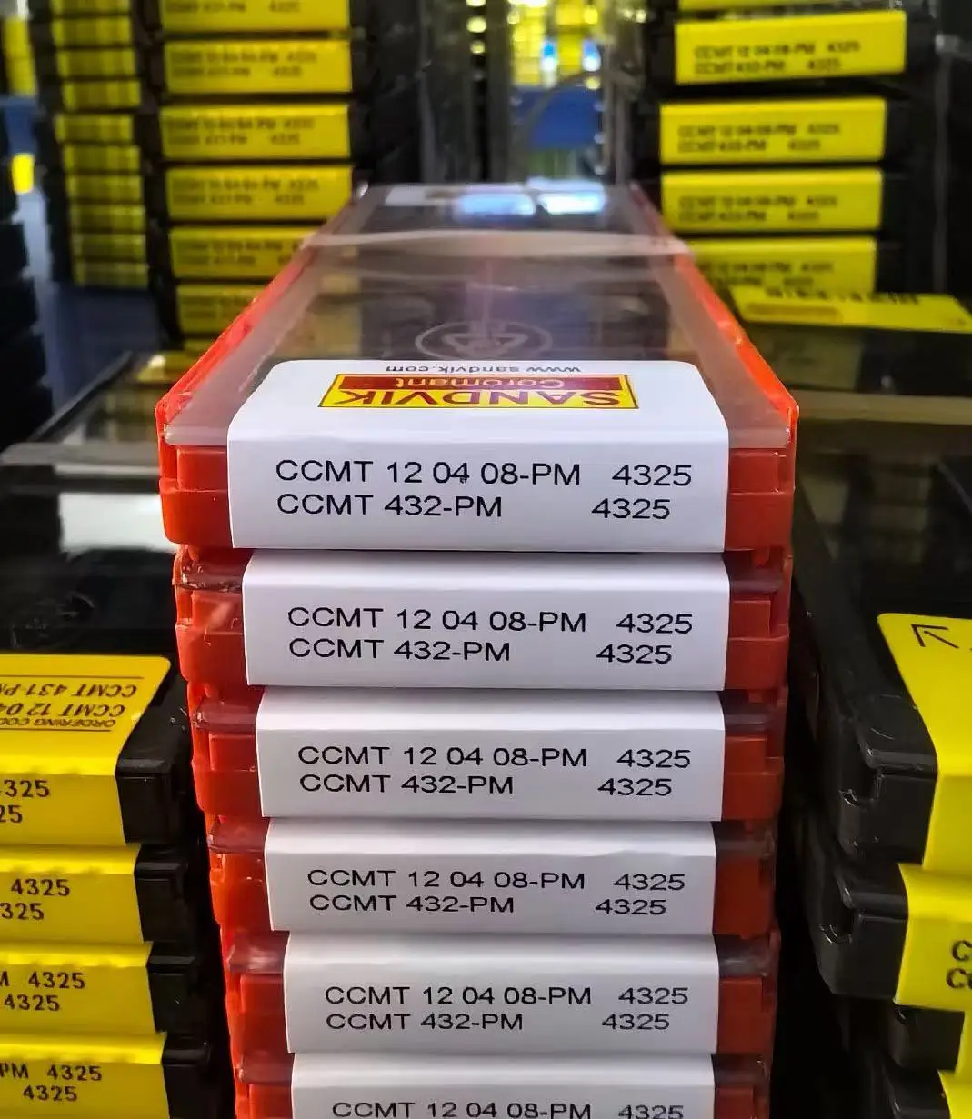 

CCMT120408-PM 4325 Alloy blade 10Pcs