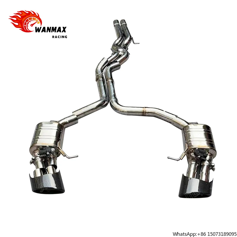 

JTLD High Quality Valved Sport 304SS Exhaust System for 2019+ C8 RS6 RS7
