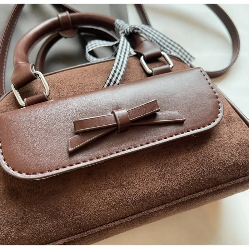 جديد بلون فو الجلد المدبوغ حقائب كتف شعبية رائجة البيع واحدة تحت الإبط الرجعية البساطة تصميم حقائب كروسبودي للنساء #4