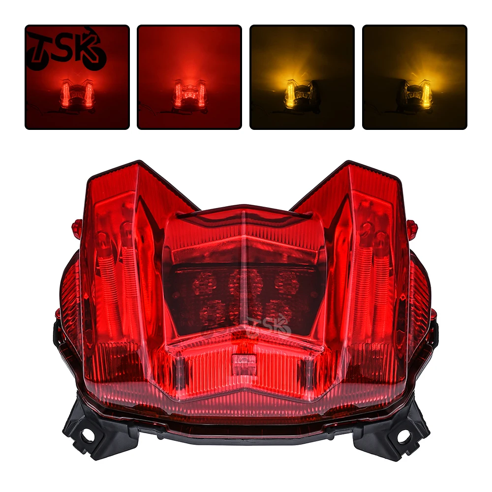 Para Yamaha MT 09 2020 luz trasera MT09 2019 luz de freno FZ 09 2018 luz trasera LED FZ09 2017 parada señal de giro trasera integrada