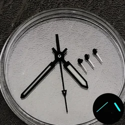 VK63 Watch Hand 6 Hands Multifunctional Timing Running Seconds Green Luminous Needle for Quartz VK63 Movement Watch Accessories