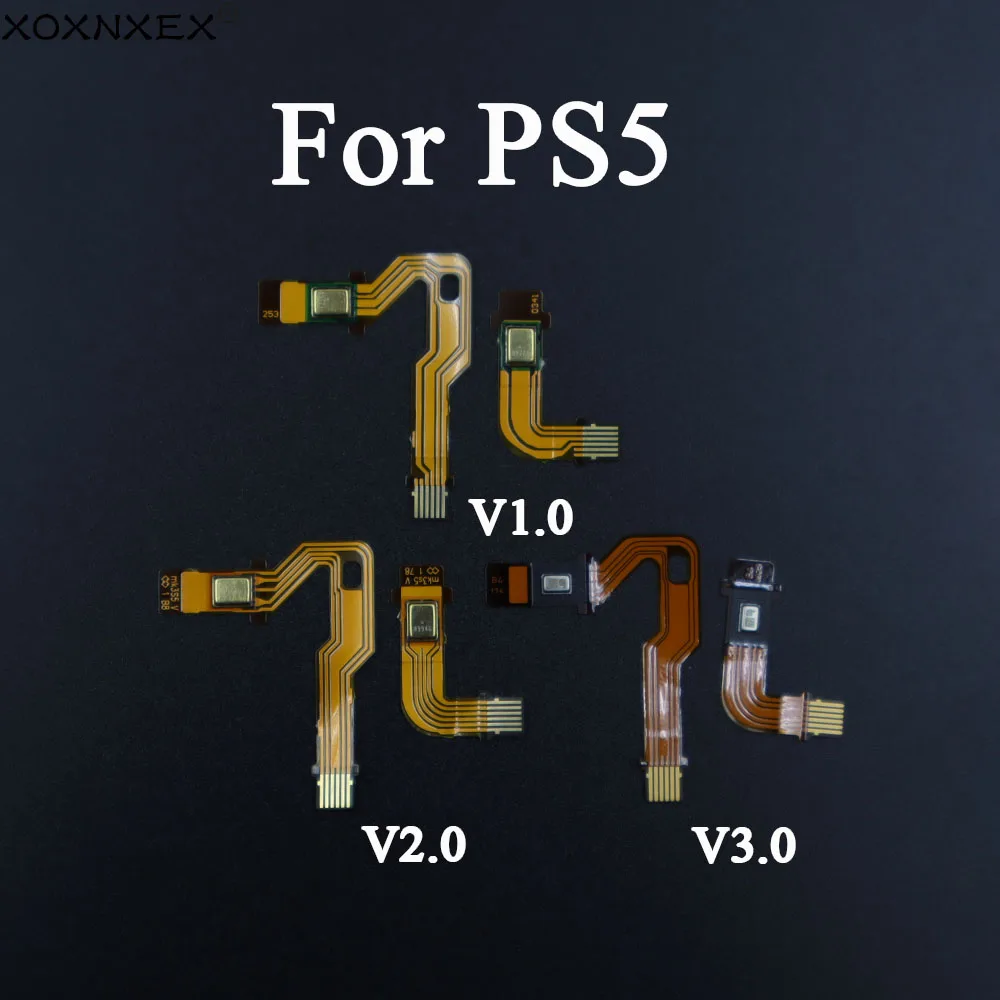 XOXNXEX 1Set Microphone Flex Cable Replacement For PS5 Handle Inner Mic Ribbon Cable For PS5 V1 V2 V3 Controller