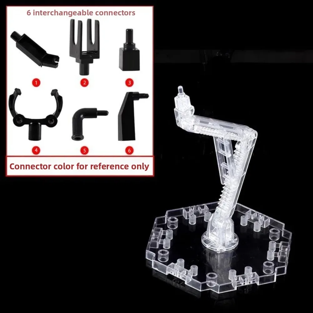 Plastic Action Figure Stand with Adjustable Arm Display