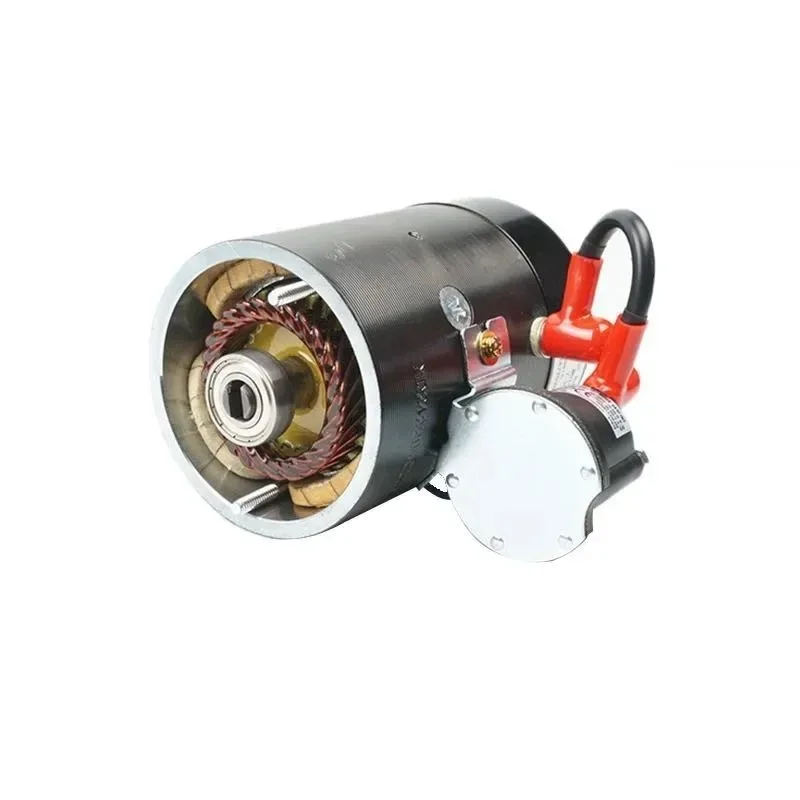 Semi-electric stacker forklift MD12160 Power unit Hydraulic motor Oil pump DC motor MD24220