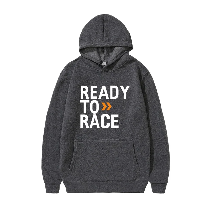 Swag Men Sweatshirt Ready To Race Print Hoodie Plus Size Novelty Hoody Enduro Cross Motocross Bitumen Bike Life Coats Clothes