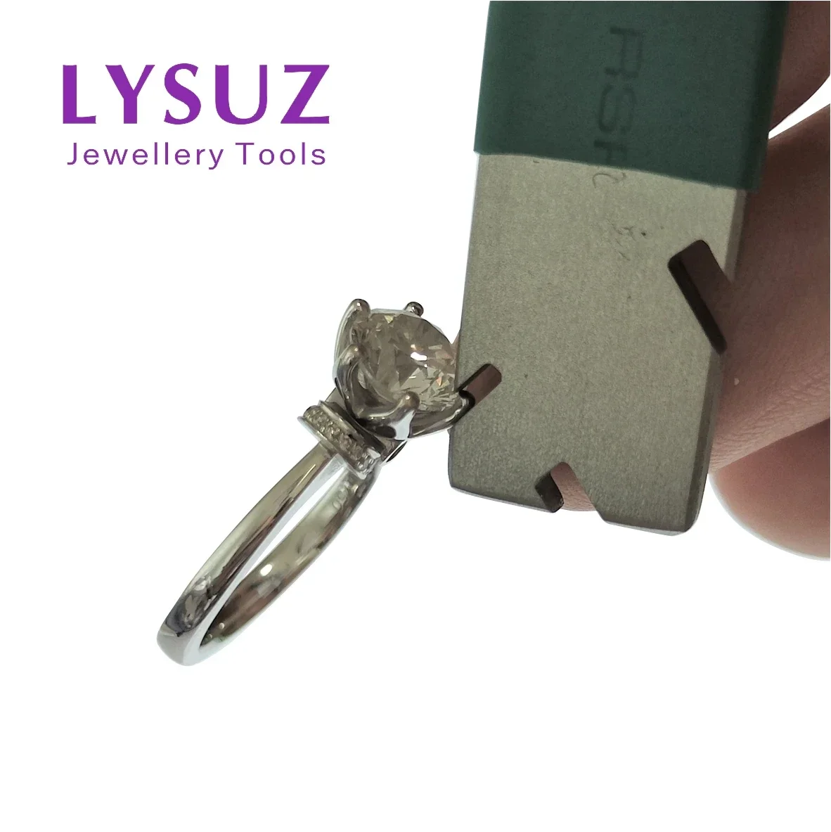 رافع مجوهرات LYSUZ ، ساعة أحجار كريمة ماسية ، إعداد خاتم مخلب ، إكسسوارات DIY قلادة ، أدوات صنع