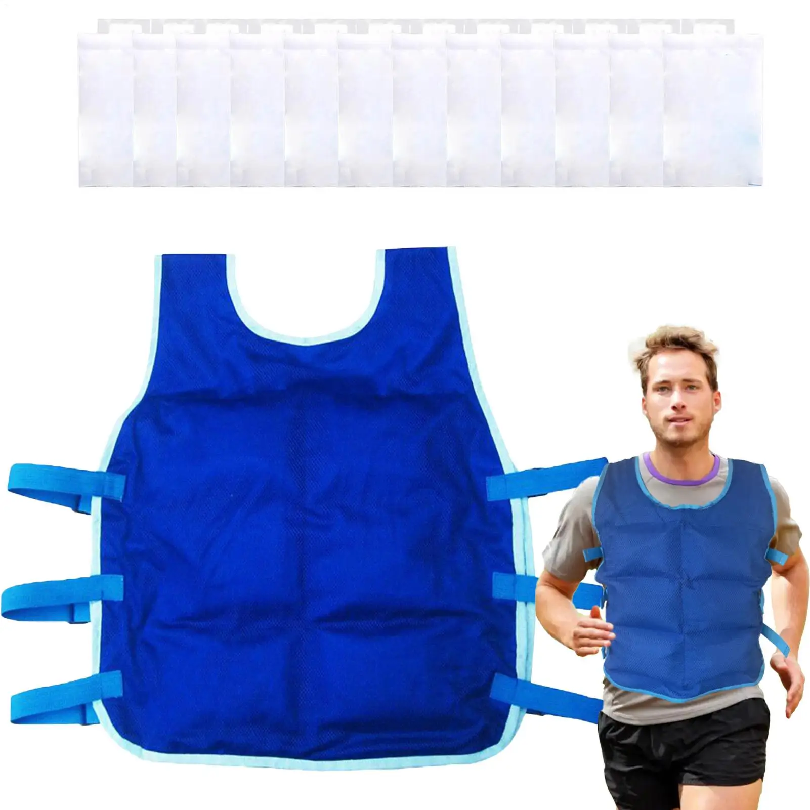 Ice Vest for Men Cooling Vest Hot Weather Summer Cooling Vest Cooling Cold Vest