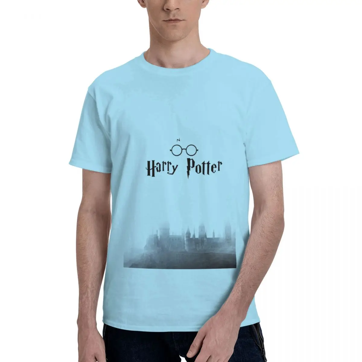 

Harry James Potter Luxury T Shirts for Men Summer Print Shirt Cotton High Quality Clothing Streetwear S-6XL