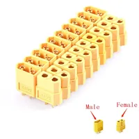 10pcs XT30 Male Female Bullet Connectors Plugs For RC Lipo Battery xt60 connector xt60 connector