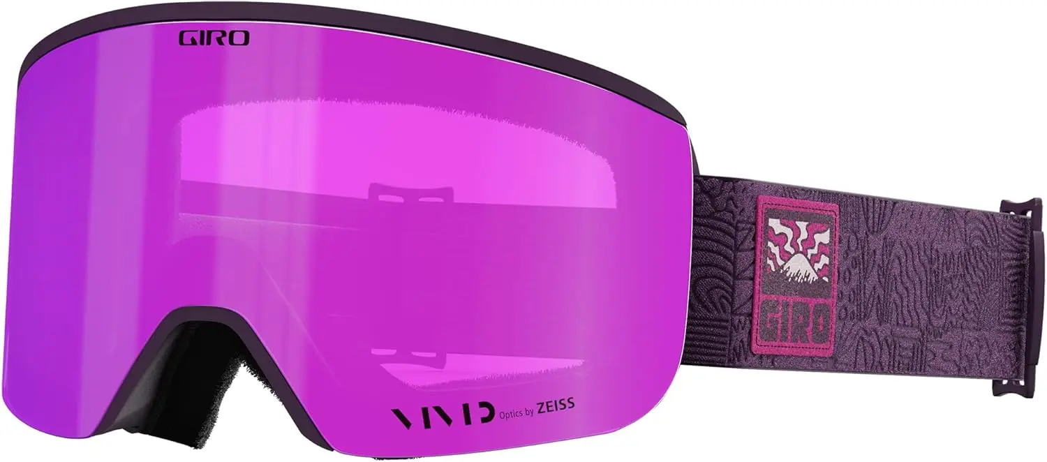 Giro Ella Ski Goggles Snowboard Goggles for Women Quick Change with 2 VIVID Lenses - Anti-Fog Vent Tech - OTG