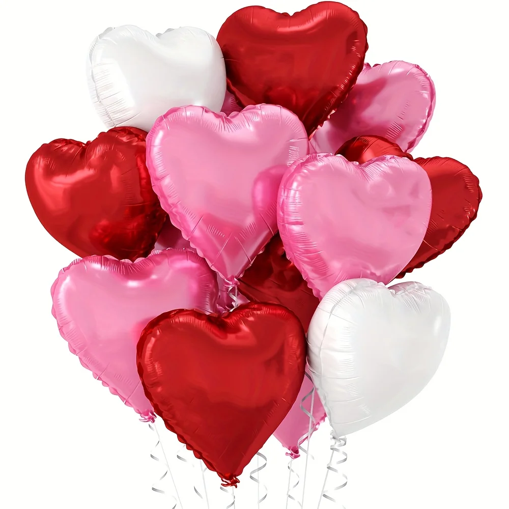 9Pcs Pink Red White…