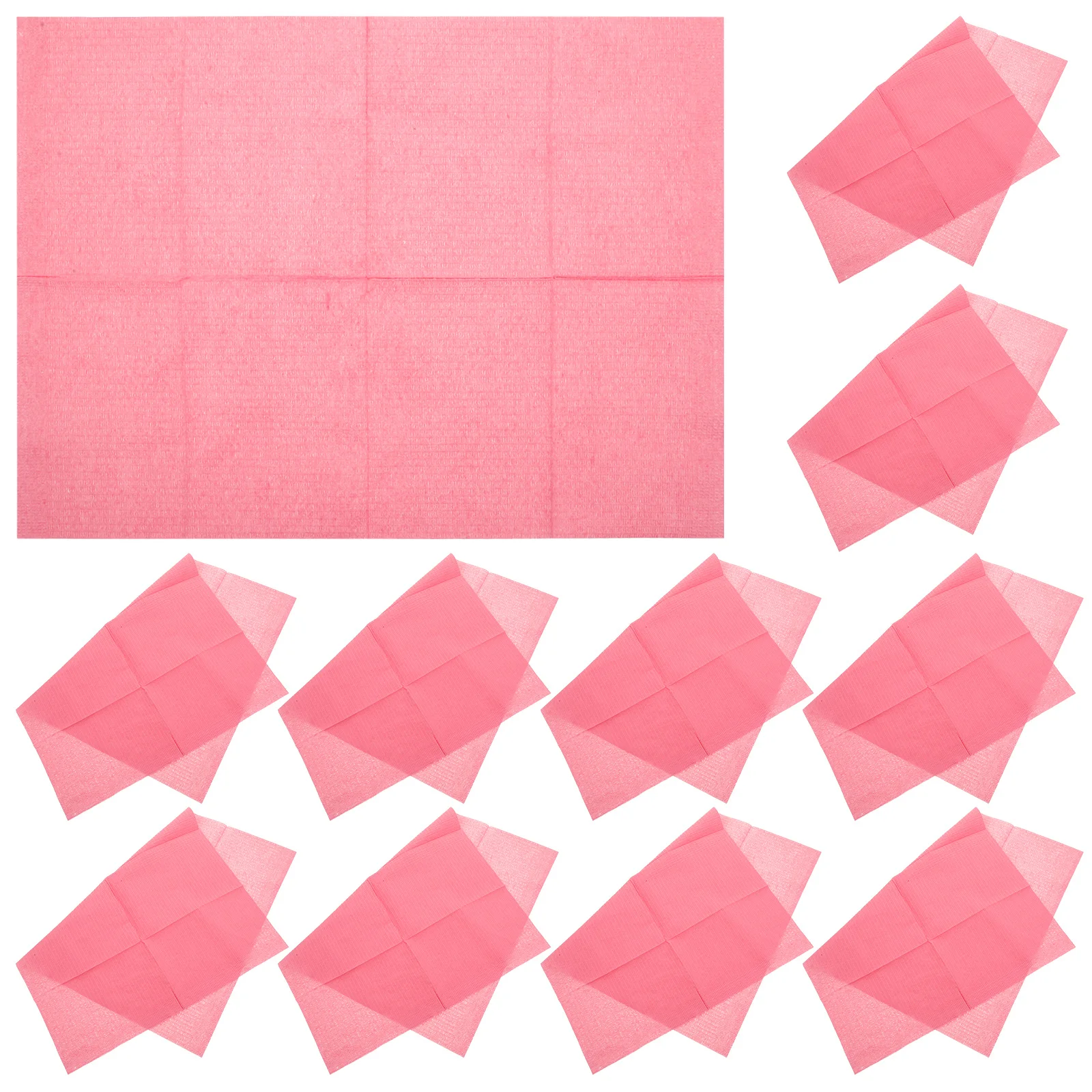 

20 pcs Tattoo Clean Pad Waterproof Oil-Proof Composite Film Disposable Nail Mat For Manicure Table Lash Bibs Medical