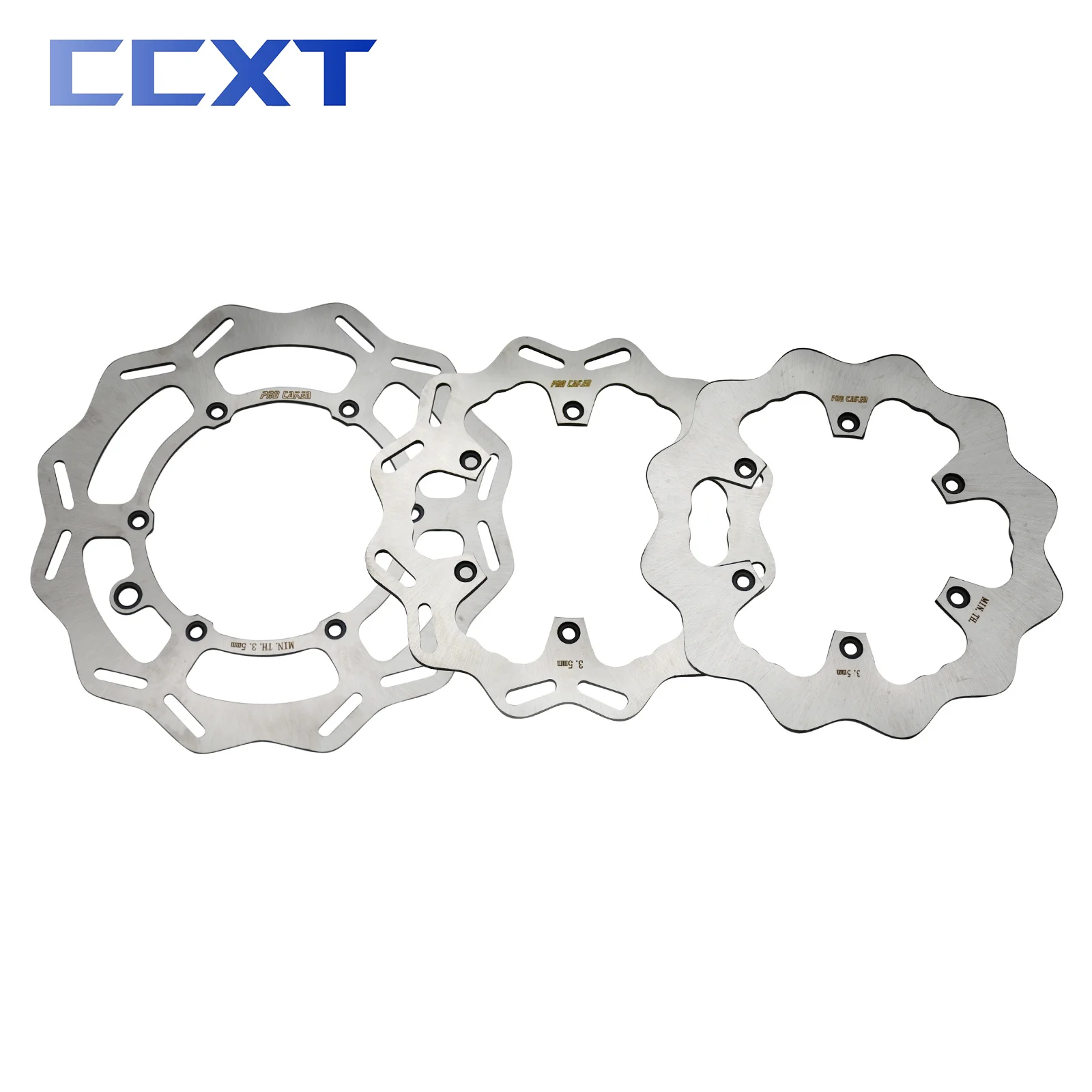 Motorcycle 260MM 220MM Front Rear Brake Disc Rotor Disk For Husqvarna FE TE FC TC TX For KTM EXC XC XCF XCW SX For GasGas EX EC