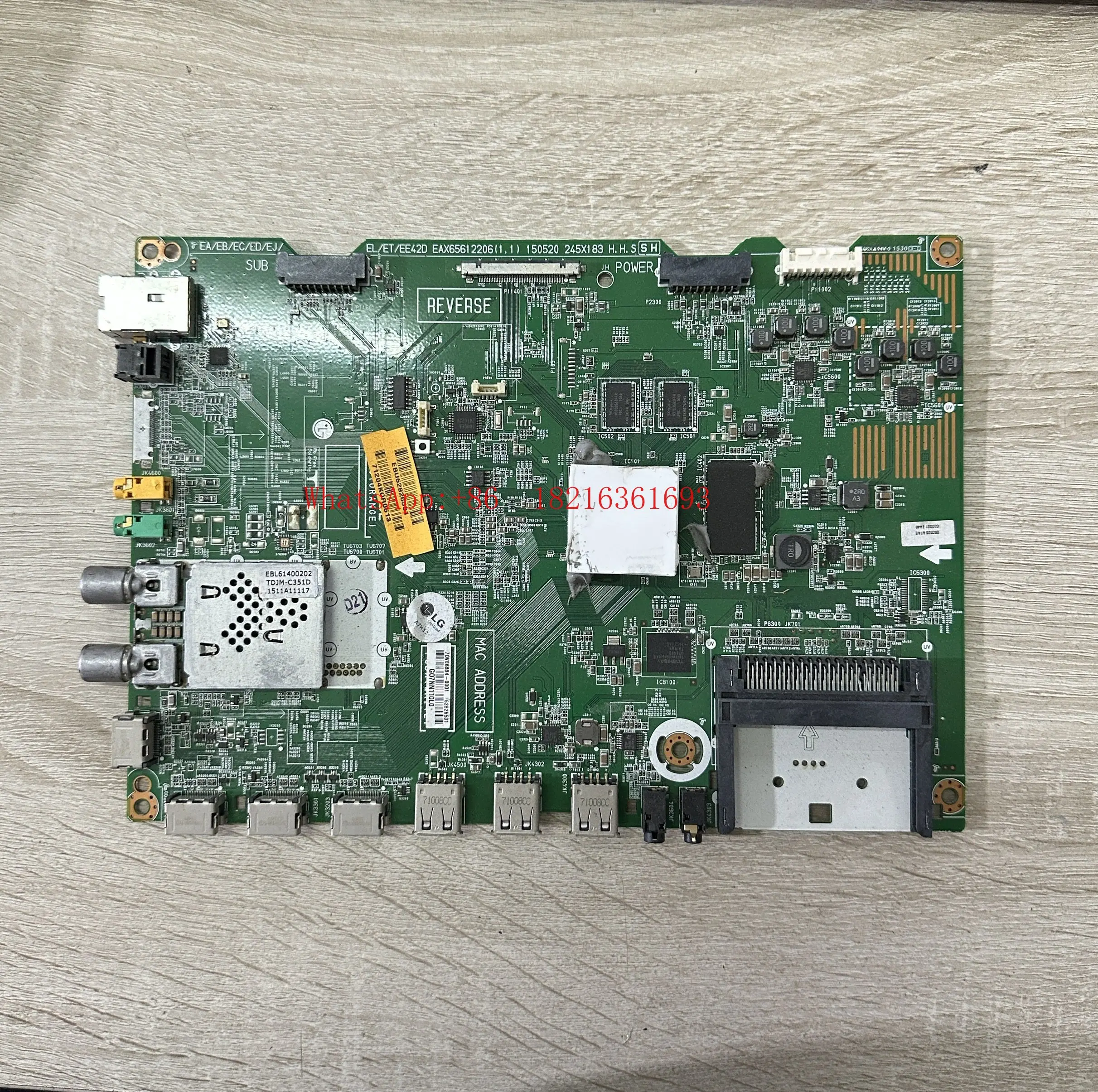 55EC9300-CA TV main board EAX65612206 screen LC550LUD