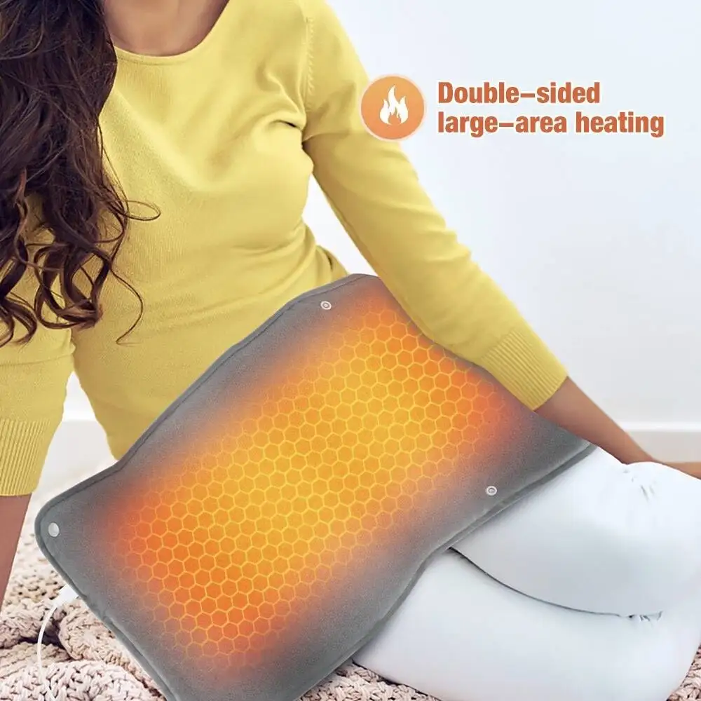 USB Graphene Heating Pad Electric Quick Heating Warming Pad for Back Pain and Cramp Relief Heated Pad Portable Heated Blanket