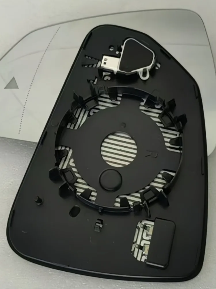 Verre de rétroviseur d'avertissement d'angle mort chauffant automatiquement, pour BMW X1 X2 U11 U12 iX1 2022 2023 2024 2025